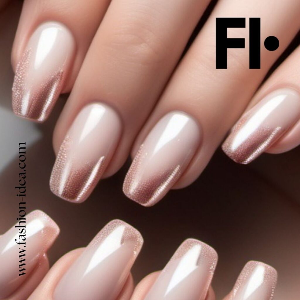 Holiday Nail Ideas. A sense of luxury and perfectly match the elegance of Christmas and New Year’s events
