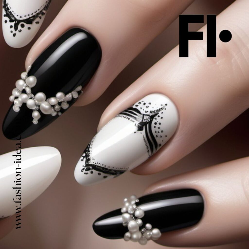 FASHION IDEA Lace Nail Art: A Tale of Elegance and Style