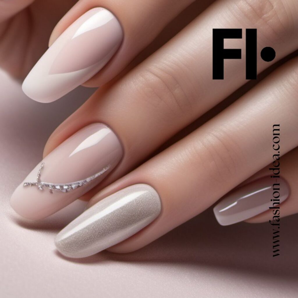 Holiday Nail Ideas. A sense of luxury and perfectly match the elegance of Christmas and New Year’s events