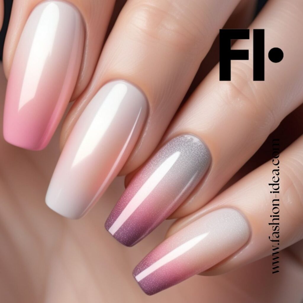 Holiday Nail Ideas. A sense of luxury and perfectly match the elegance of Christmas and New Year’s events