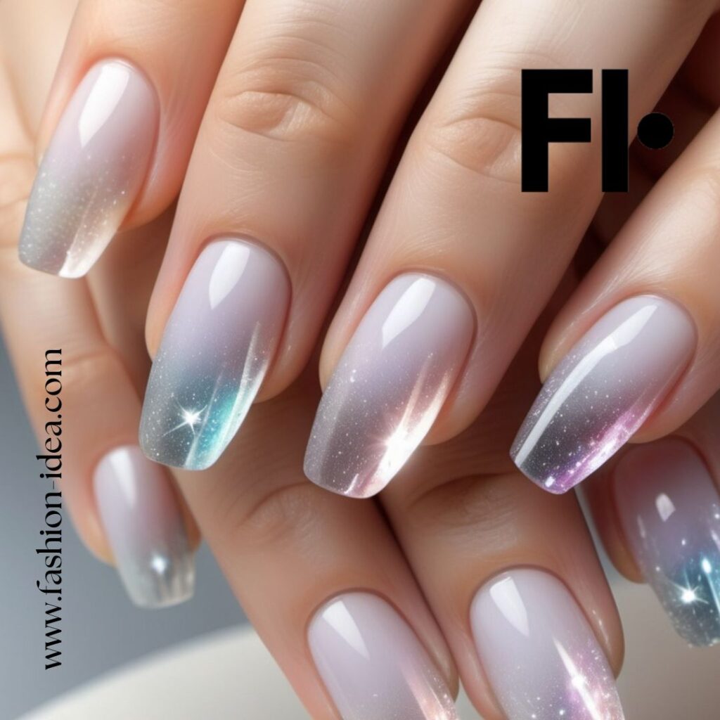 Holiday Nail Ideas. A sense of luxury and perfectly match the elegance of Christmas and New Year’s events
