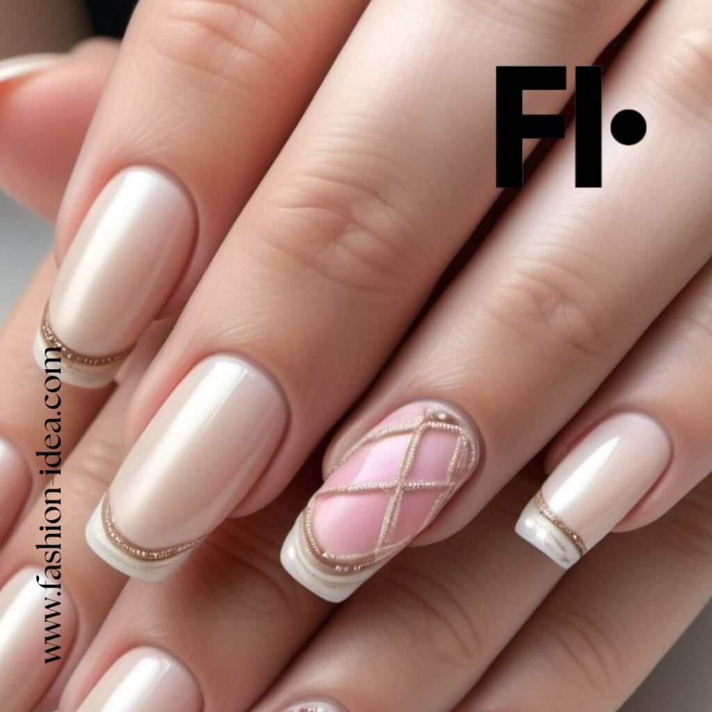 Holiday Nail Ideas. A sense of luxury and perfectly match the elegance of Christmas and New Year’s events