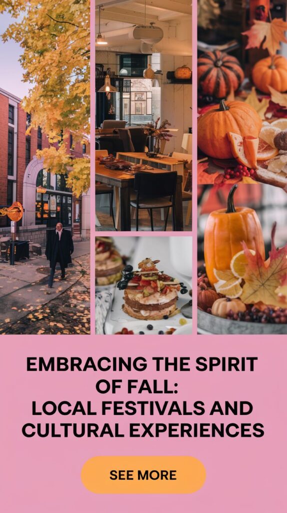 Embracing the Spirit of Fall: Local Festivals and Cultural Experiences