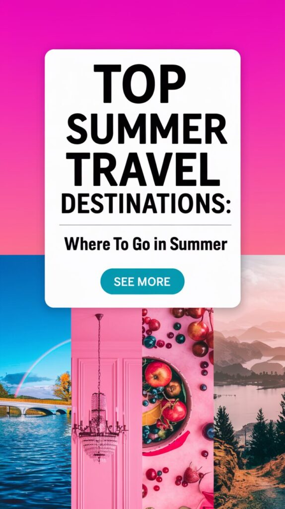 Top Summer Travel Destinations: Where to Go in Summer