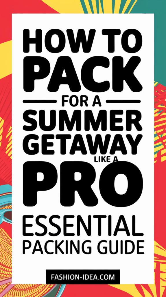 How to Pack for a Summer Getaway Like a Pro – Must-Have Items You’re Forgetting