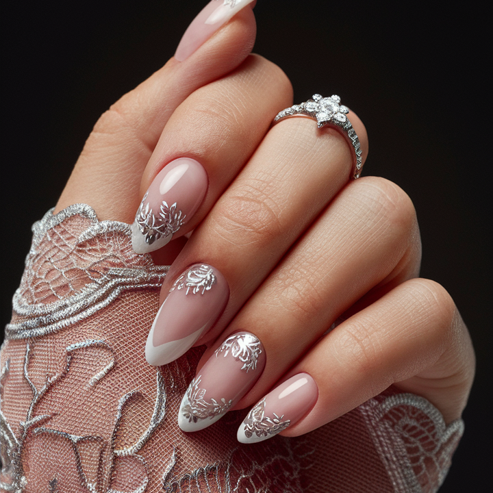Holiday Nail Ideas. A sense of luxury.