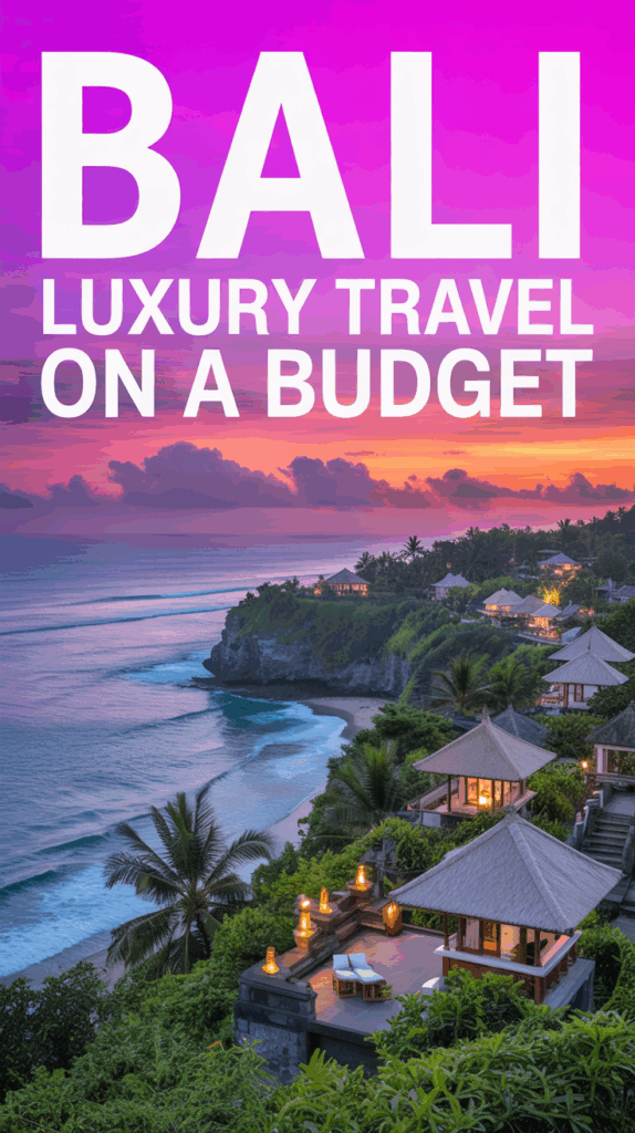 LUXURY TRAVEL ON A BUDGET: BALI EDITION!
Yes, You Can Experience Paradise Without Breaking the Bank