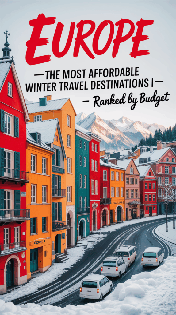 The Best Winter Travel Destinations in Europe – Ranked From Cozy to Glamorous✨Why Winter Travel in Europe Is So Magical