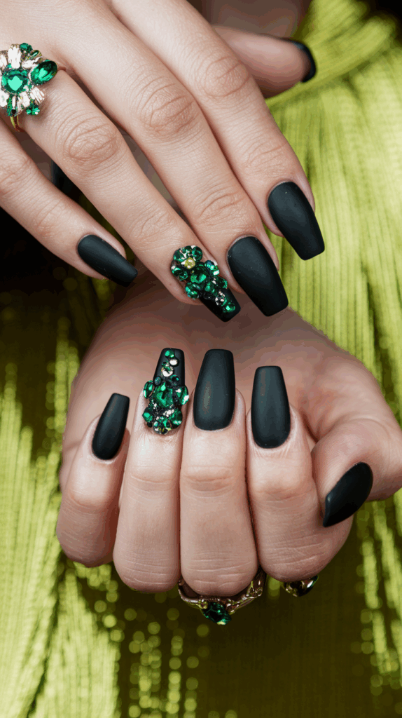 Dubai Inspired Nails. Gold and Gemstone Inspired Nails – Dubai Luxury Style

Dubai is often described as the city of gold, the home of extravagance