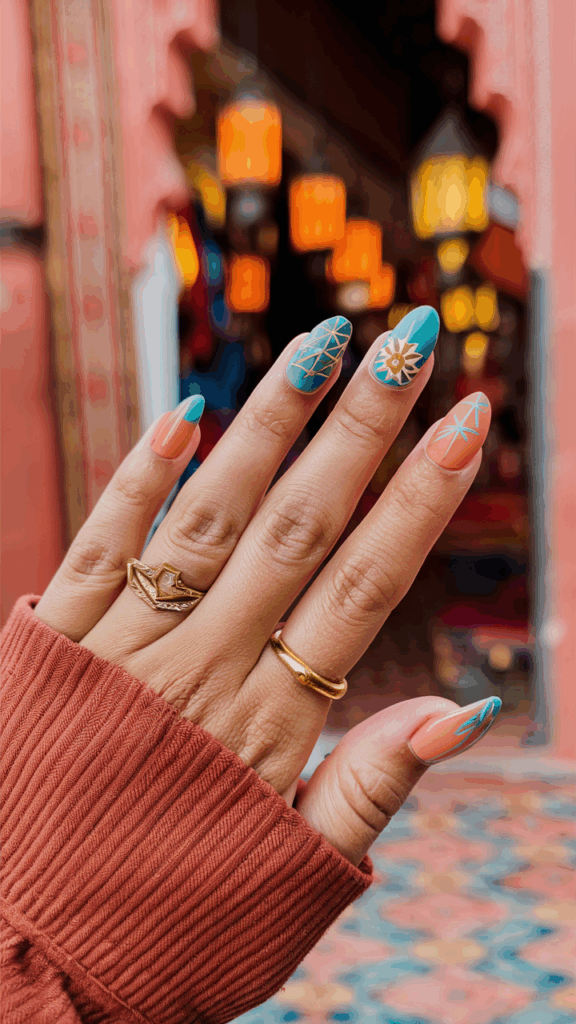 Moroccan-Inspired Nail Ideas – The Shades of Bazaars, Desert, and Mosaic Patterns

When it comes to nail inspiration, Morocco is one of the most enchanting destinations you can turn to.