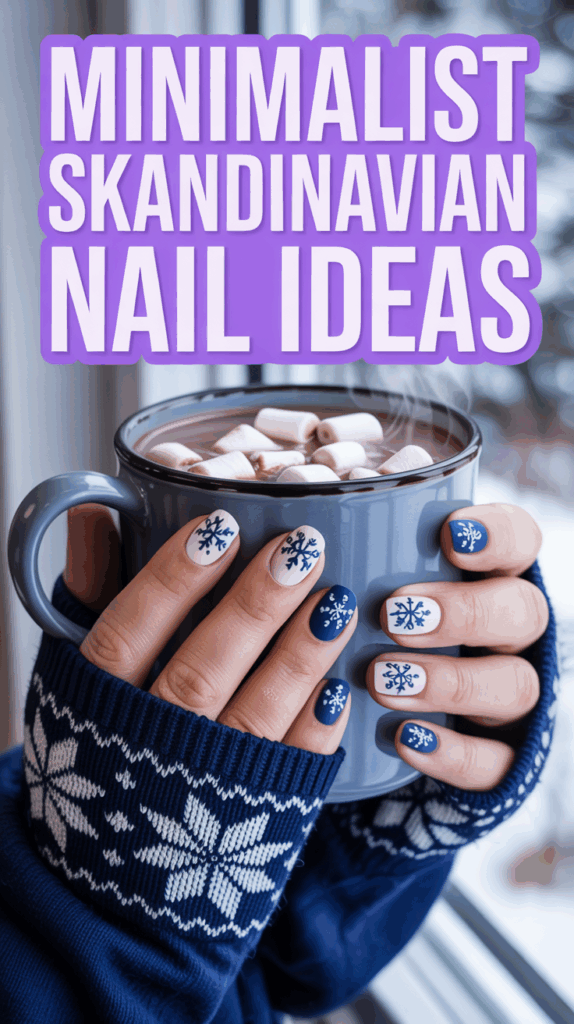 Scandinavian Winter – Minimalist Nail Ideas and Hygge Vibes

When winter arrives in Scandinavia, it’s not just a change of weather – it’s a shift in mood, atmosphere, and lifestyle.