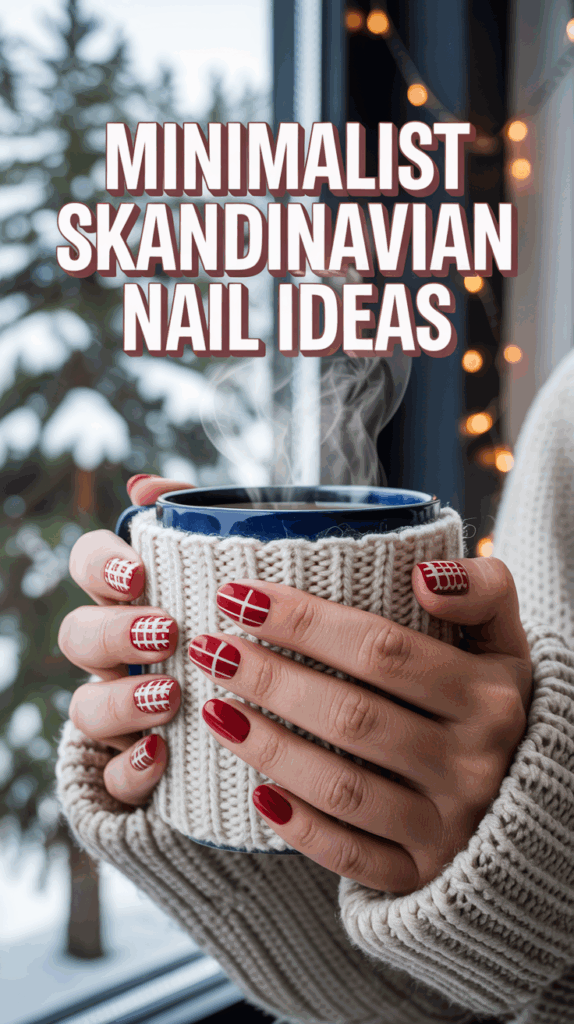 Scandinavian Winter – Minimalist Nail Ideas and Hygge Vibes

When winter arrives in Scandinavia, it’s not just a change of weather – it’s a shift in mood, atmosphere, and lifestyle.