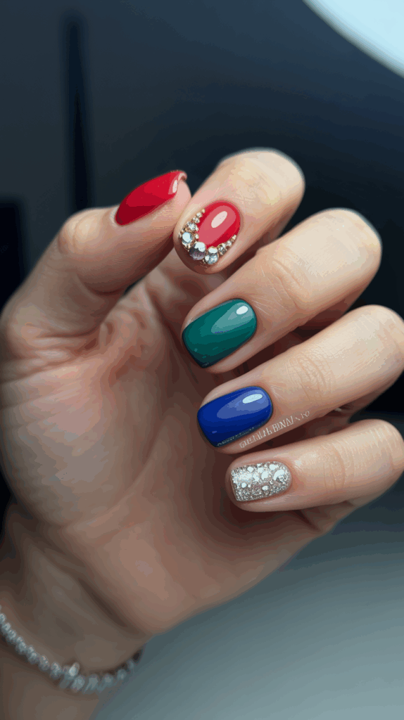 Dubai Inspired Nails. Gold and Gemstone Inspired Nails – Dubai Luxury Style

Dubai is often described as the city of gold, the home of extravagance
