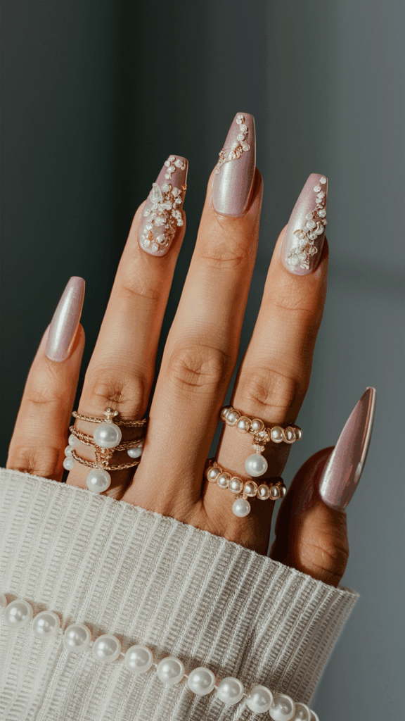 Dubai Inspired Nails. Gold and Gemstone Inspired Nails – Dubai Luxury Style

Dubai is often described as the city of gold, the home of extravagance