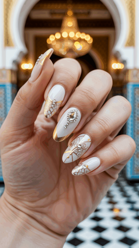 Moroccan-Inspired Nail Ideas – The Shades of Bazaars, Desert, and Mosaic Patterns

When it comes to nail inspiration, Morocco is one of the most enchanting destinations you can turn to.