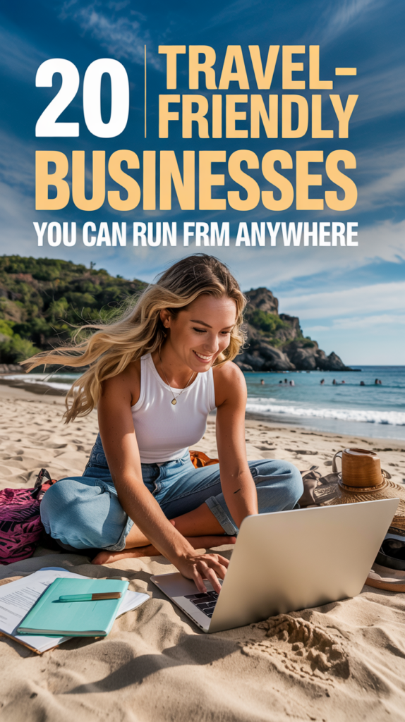 20 Travel-Friendly Businesses You Can Run From Anywhere