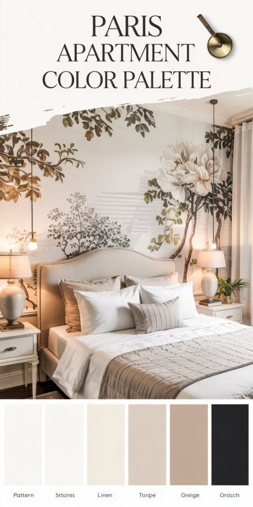 Paris Apartment Aesthetic Home Decor. How to Get the Look (Renter-Friendly) kind of calm you feel when you step into a true Paris apartment.