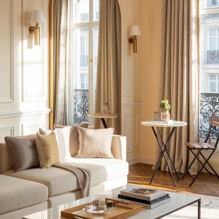 Paris Apartment Aesthetic Home Decor. How to Get the Look