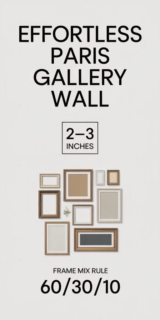 Paris Apartment Aesthetic Home Decor. How to Get the Look (Renter-Friendly) kind of calm you feel when you step into a true Paris apartment.