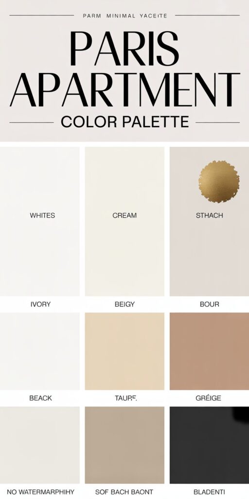 Paris Apartment Aesthetic Home Decor. How to Get the Look (Renter-Friendly) kind of calm you feel when you step into a true Paris apartment.