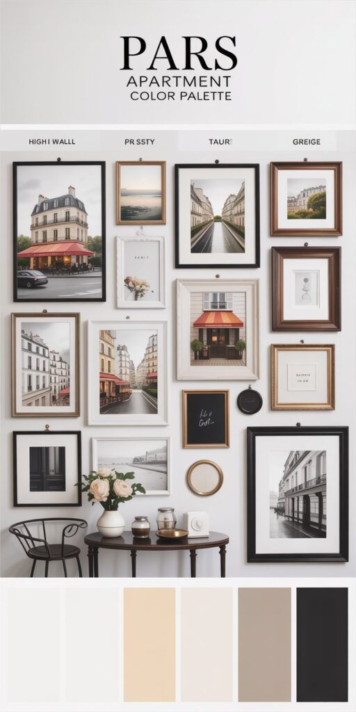 Paris Apartment Aesthetic Home Decor. How to Get the Look (Renter-Friendly) kind of calm you feel when you step into a true Paris apartment.